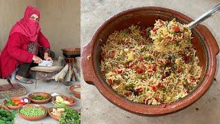 Easy and quick vegetable biryani recipe veg biryani simple biryani sabji biryani vegetable rice sabz