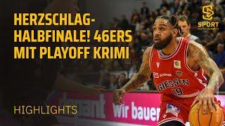 JobStairs GIESSEN 46ers - RASTA Vechta | Highlights – ProA, Playoffs Spiel 2 | SDTV Basketball