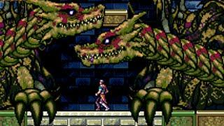 Castlevania Circle of the Moon Boss 5 Twin Zombie Dragons - No Damage, No Subweapons