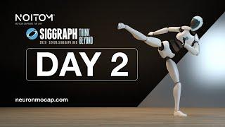 Noitom @ SIGGRAPH 2020: Live Mocap Demos - DAY 2 - VIRTUAL PRODUCTION