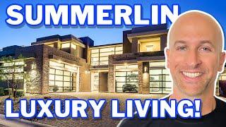 Exclusive Tour: The Ridges Luxury Homes in Summerlin, NV |  Living In Las Vegas Nevada