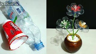 Ide Kreatif dari Barang Bekas Botol Gelas Plastik yang Mudah dan Cantik