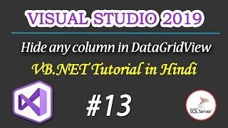 How to Hide a column in DataGridView  Part 13