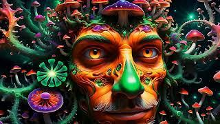 Psychedelic Trance - Magic Mushrooms / Hallucinations mix 2024 (AI Graphic Visuals)