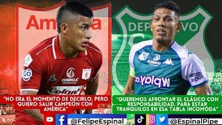 DEPORTIVO CALI HACE SIETE CLÁSICOS NO VENCE AL AMÉRICA. FORMACIONES PROBABLES PARA EL DOMINGO