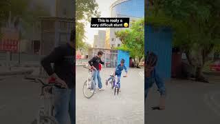 Kids Said It’s Very Easy I can Also Do This Stunt | Akram Bmx Rider | #shorts #akrambmx