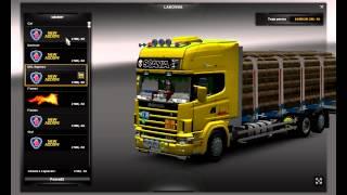 Euro Truck Simulator 2 Scania Series 4 +Tandem+trailer