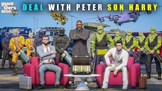 GTA 5 : MICHAEL'S SECRET DEAL WITH PETER'S SON HARRY || BB GAMING
