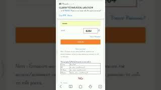 Mock test registration process