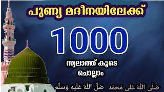 എല്ലാ പ്രയാസങ്ങളും മാറാൻ മദീനയിലേക്ക് 1000 സ്വലാത്ത് കൂടെ ചൊല്ലാം.swalath