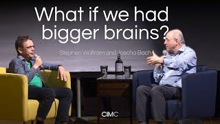 Salon with Stephen Wolfram × Joscha Bach_What if we had bigger brains.