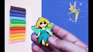 How To Make Clay Tinker Bell | Easy clay modeling 4