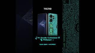 CAMON 20 X Mr Doodle Edition | Mr Doodle Customized Wallpaper