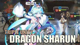 Triple Unity Set Dragon King Sharun for Fun! - Epic Seven GvG