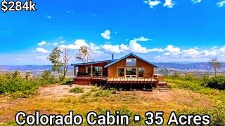 Colorado Off Grid Cabins For Sale | $284k | 35 Acres | Colorado Mountain Land For Sale