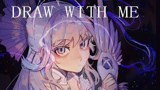 Draw with me || Being an artist and the algorithm [speedpaint]