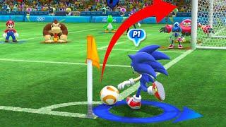 Mario & Sonic at the Rio 2016 Olympic Games Football Mario's Team Faces Off Against BowserJr ,Silver