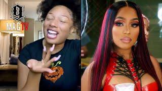 Megan Thee Stallion Can't Stop Laughing At Yung Miami's "Rap Freaks" Lyrics! 