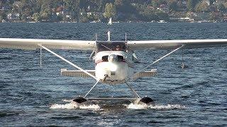 Cessna 172 Floatplane | Docking & Take Off