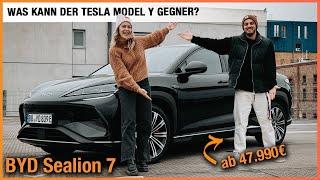 BYD Sealion 7 im Test (2025) Was kann der Tesla Model Y Gegner ab 47.990€? Fahrbericht | Review