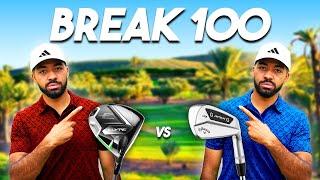 How to BREAK 100 - Hitting Driver vs Iron | Week 1 of 6