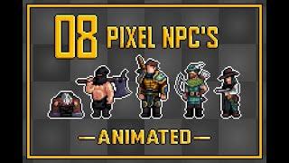 NPC Characters 6 - Pixel Art