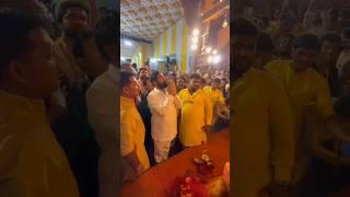 Maharashtra's CM Eknath Shinde Saheb At Chinchpokli cha chintamani darshan