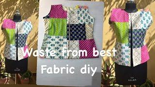 DIY Shrug from Waste Fabric |Upcycle Old Clothes into Stylish shrug|how to cut and stich shrug