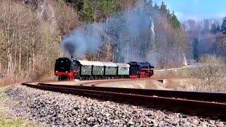 50 Jahre Eisenbahnfreunde Zollernbahn e.V. | EFZ-Dampfrundfahrten auf der Donautalbahn