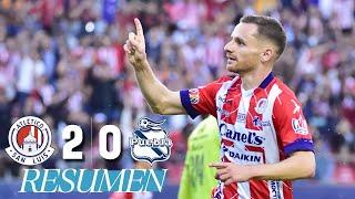 ATLÉTICO DE SAN LUIS 2-0 PUEBLA J15 | Puro Golazo en San Luis