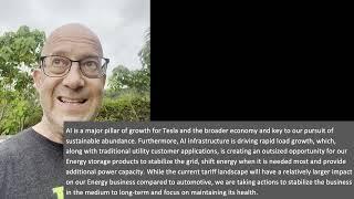 Tesla Q1 AI and Robotics