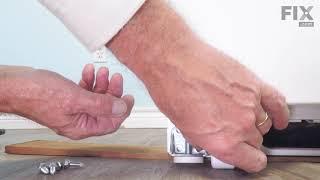 Whirlpool Refrigerator Repair - How to Replace the Left Front Single Roller