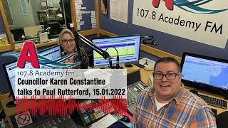 Karen Constantine on Academy FM