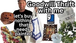 Goodwill Thrift With Me Buying Home Decor That Doesn't Need Painted