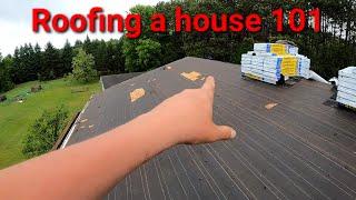 HOW TO ROOF A HOUSE! [DIY]