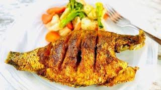 Easy Pan Fried Whole Fish | Delicious Fried Fish