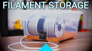 How to keep your filament dry: Make a storage box!