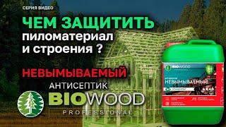 Обзор невымываемого антисептика для дерева BIOWOOD BS. Эффективный, усиленный, биозащитный состав