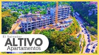 ️ Avanza la construccion de ALTIVO APARTAMENTOS en San Salvador - EL SALVADOR 4K 