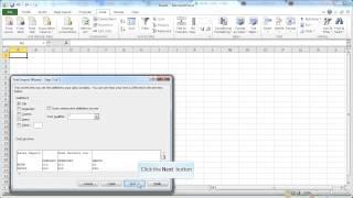 ms excel 2010 how to import data from a text file into a worksheet in excel 2010 demo