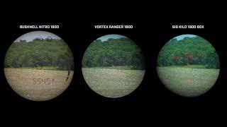 The All New Nitro 1800 Laser Rangefinder: LCD display field test vs the competition