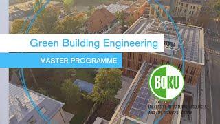 Master's programme Green Building Engineering BOKU