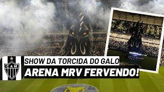 FESTA SURREAL DA TORCIDA DO GALO DOIDO NA ARENA MRV, ESPETÁCULO DOS TORCEDORES DO ATLÉTICO MINEIRO