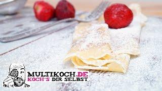 Crêpe Grundrezept #Multikoch.de