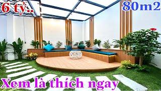 Nhà phố có 80m2 thổ cư, có cả khu vườn xanh bên trong mà giá bán chỉ hơn 6tỷ quá rẻ luôn rồi.