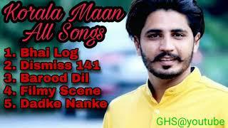 Korala Maan All Best songs| All Latest punjabi songs Korala maan Gurlej Akhter