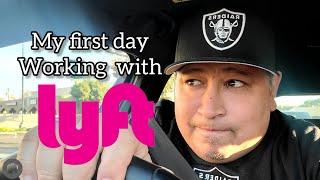 First day as a Lyft Driver