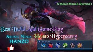 Hanzo Hypercarry,Counter Hypercarry Mm ? Musuh 6 Menit Surrend !