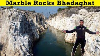 Best Tourist Places in Madhya Pradesh | Bhedaghat Marble Rocks in Jabalpur | Delhi To Kanyakumari