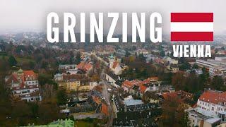 Exploring Grinzing: A Charming Suburb in Vienna (drone)